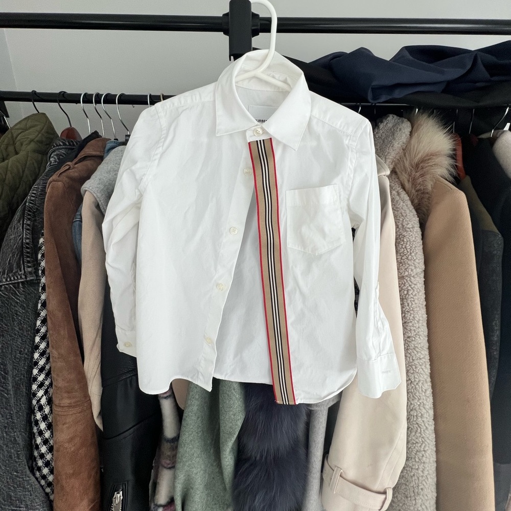 Kids Burberry shirt
